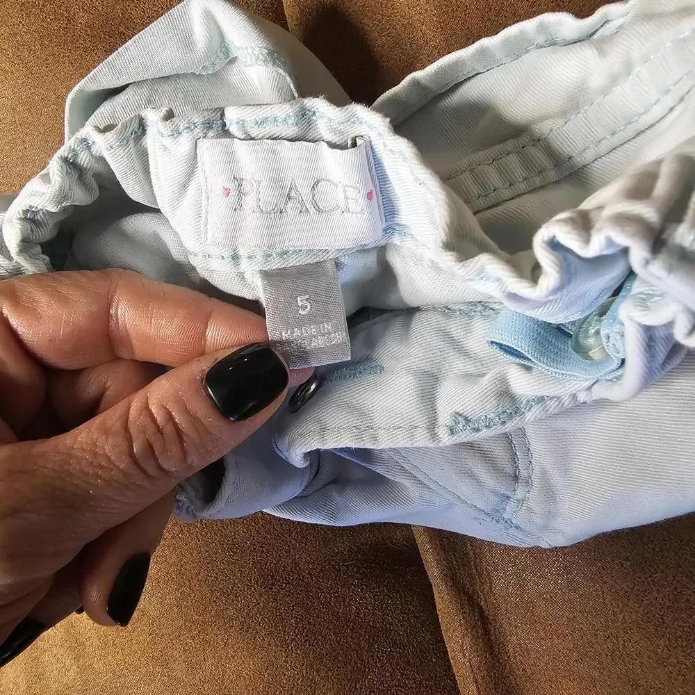 Light Blue Kids' Shorts Size 5